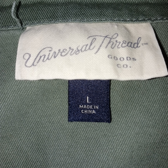 COPY - Army Green, Zip-up Dress - Picture 4 of 4